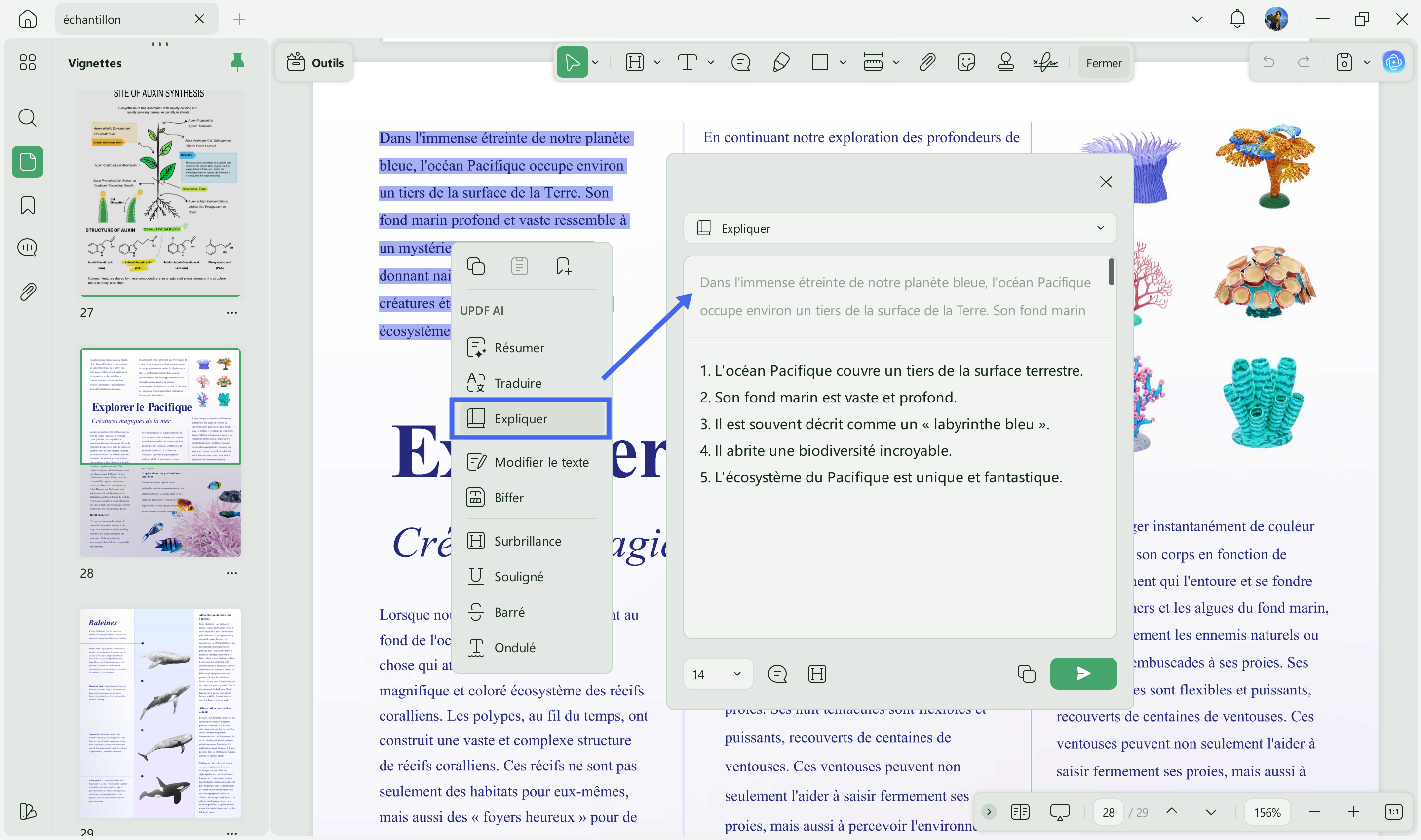 ai résumer pdf