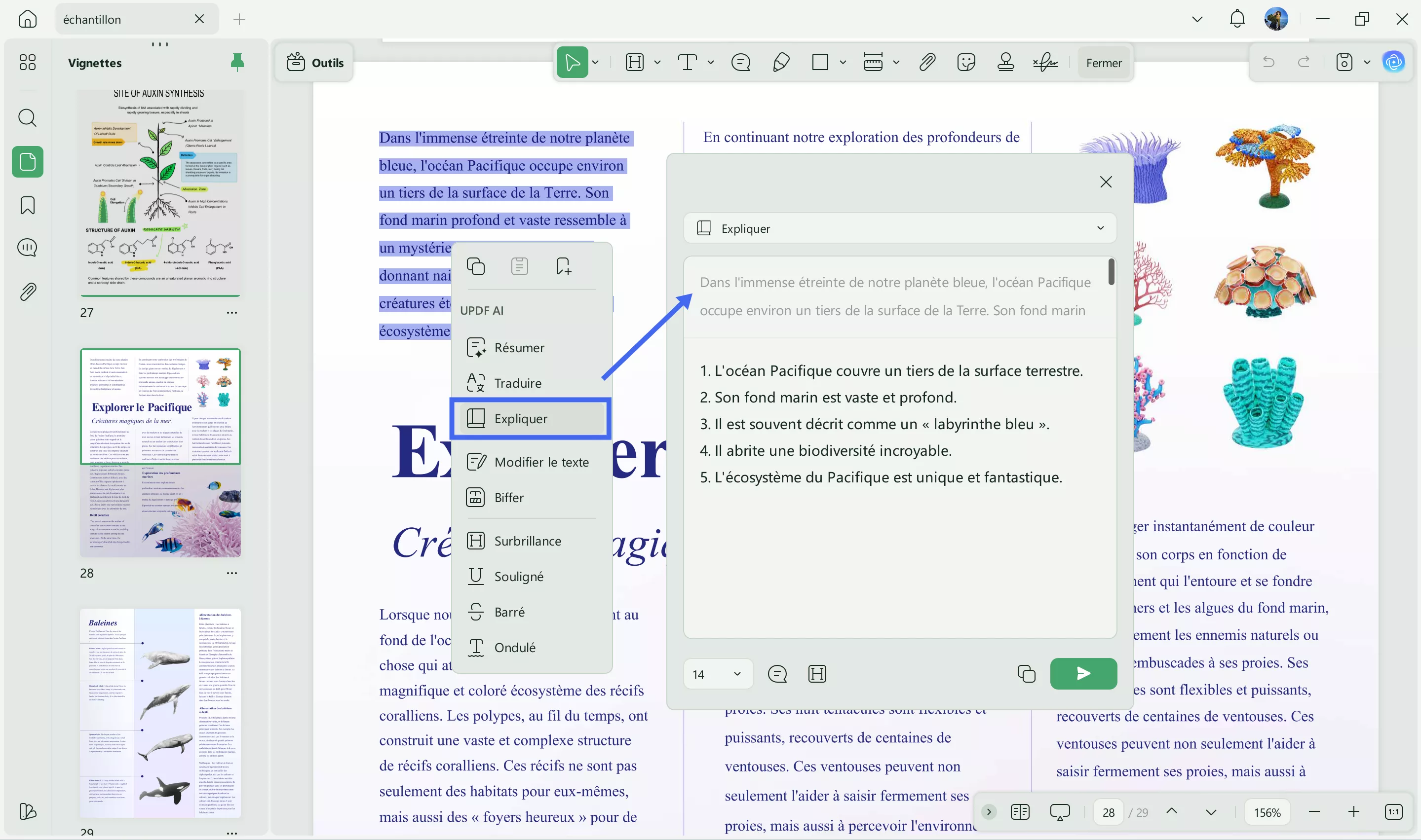 ai résumer pdf