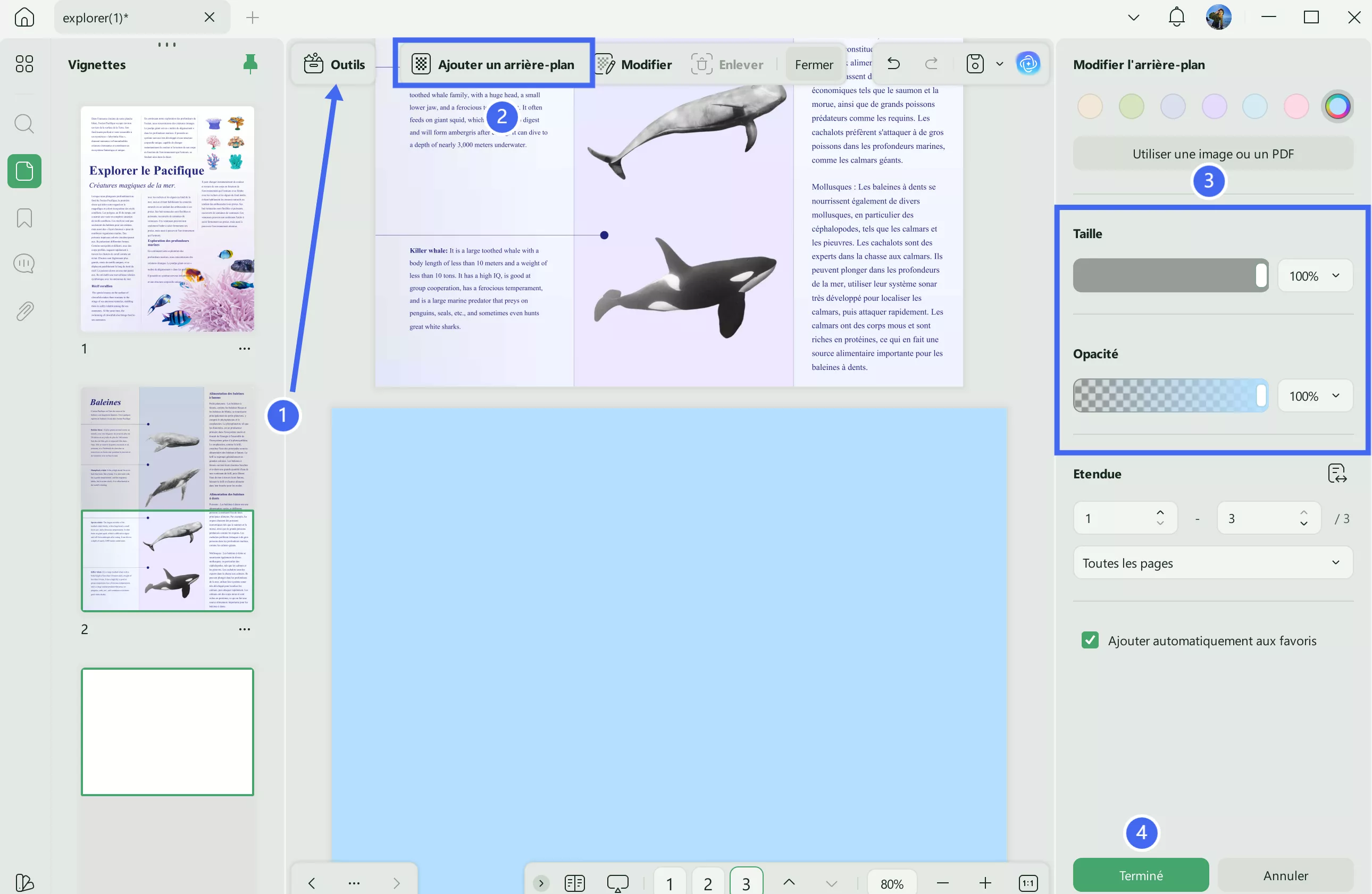 augmenter contraste pdf