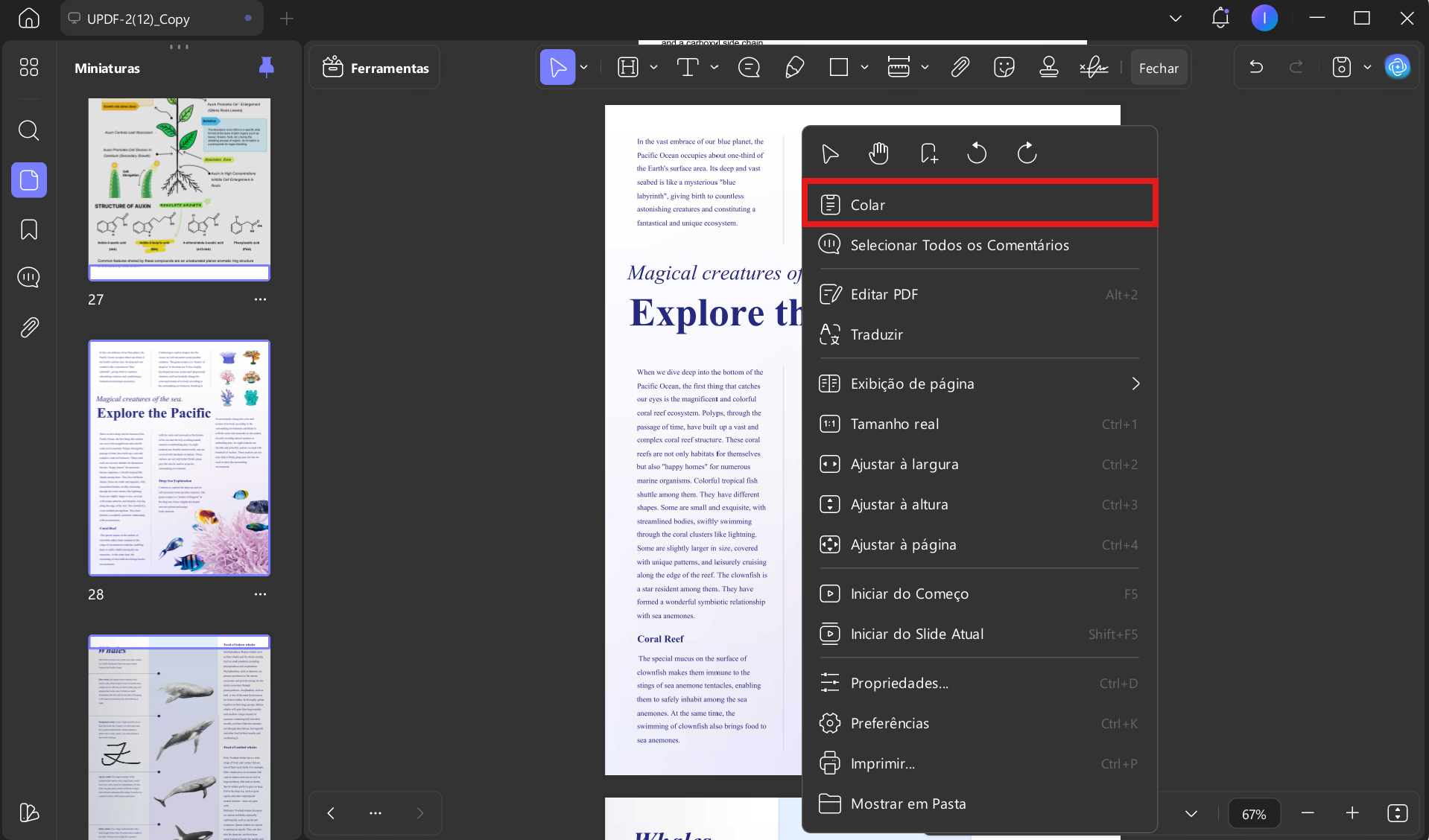 como copiar assinatura de pdf