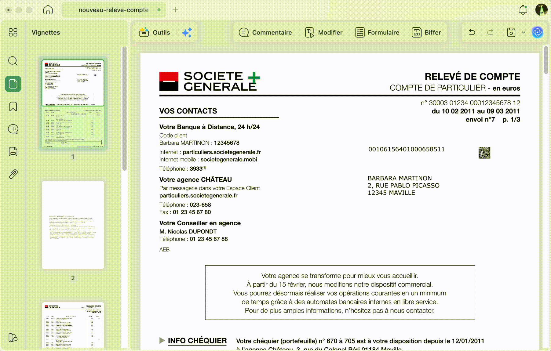 Ajouter un appel de texte dans un PDF avec UPDF