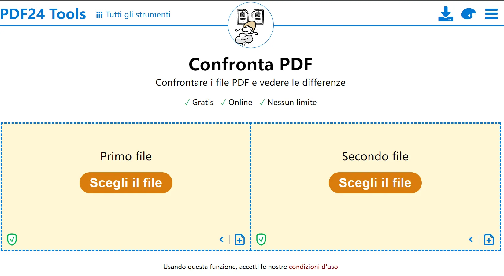 confrontare i PDF online