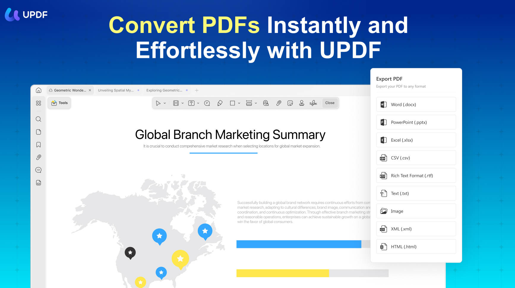 multi format conversion updf