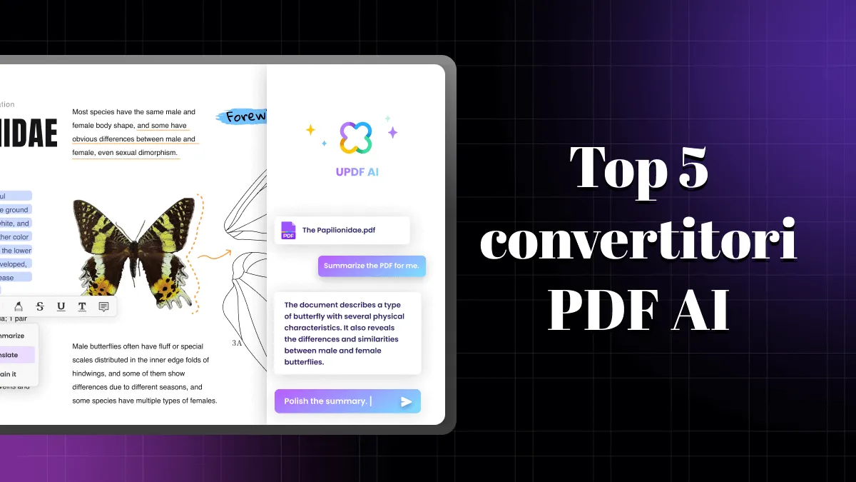 I 5 migliori convertitori PDF AI da non perdere