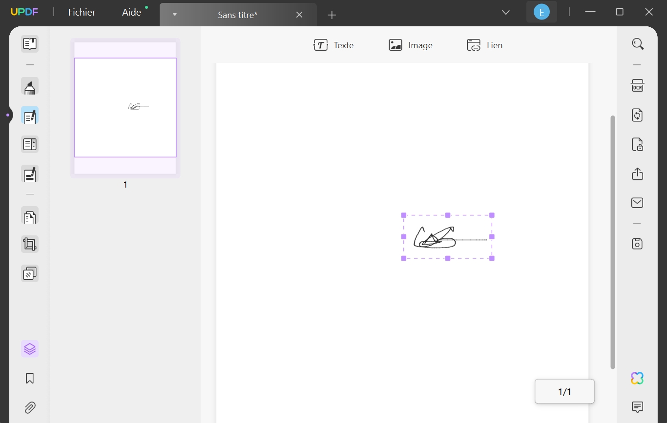 Guide facile pour copier une signature sur un PDF UPDF