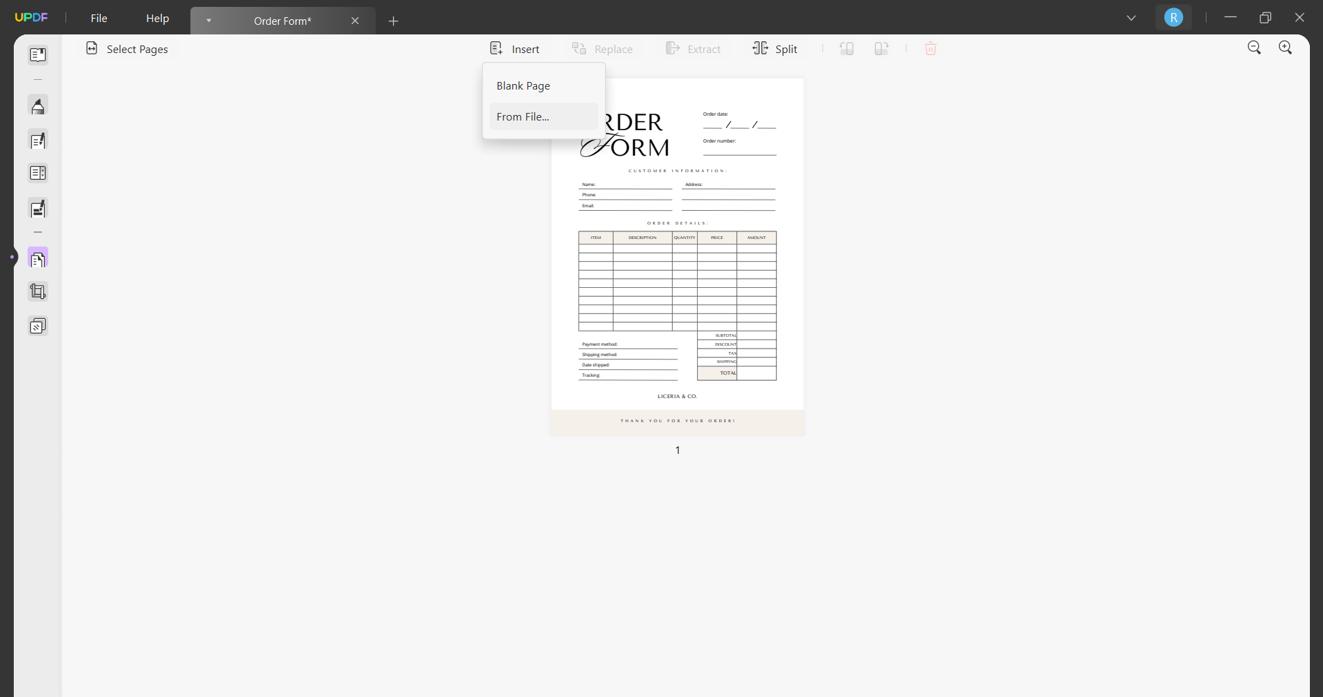 how to make a multi page pdf organize pdf