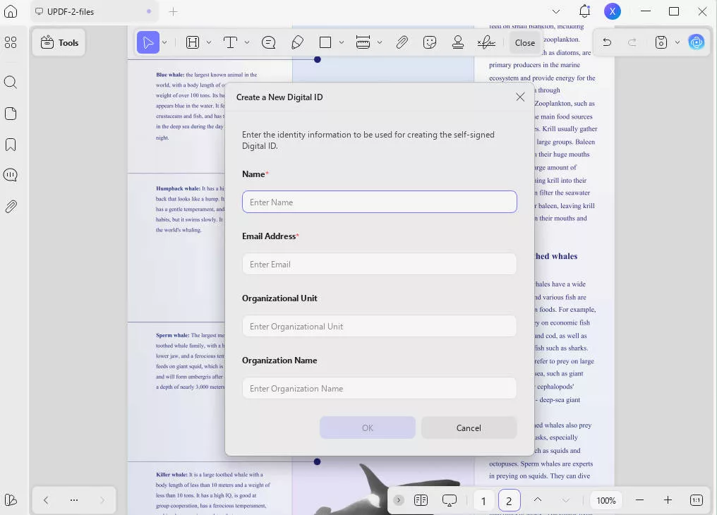 create signature