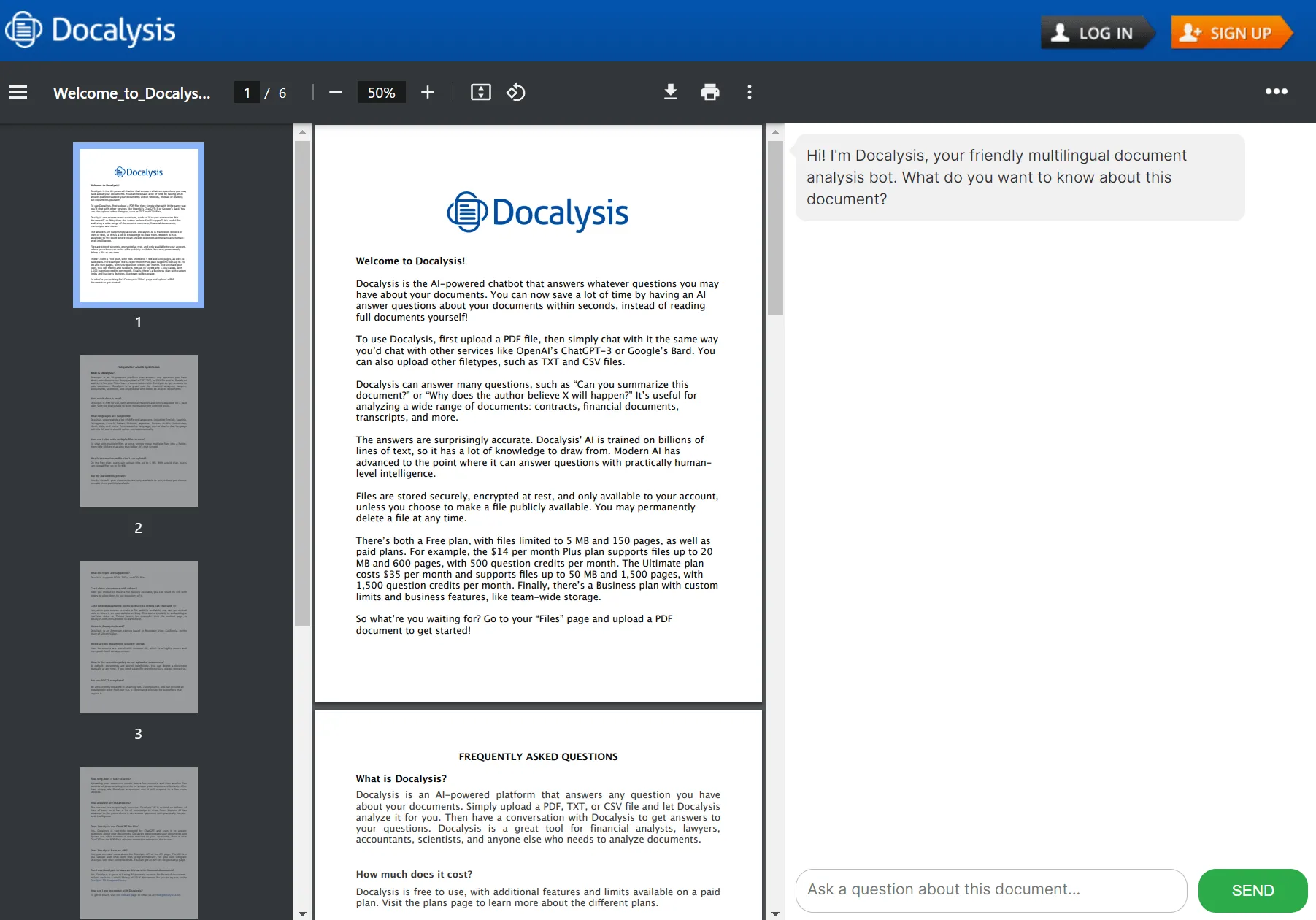 Docalysis