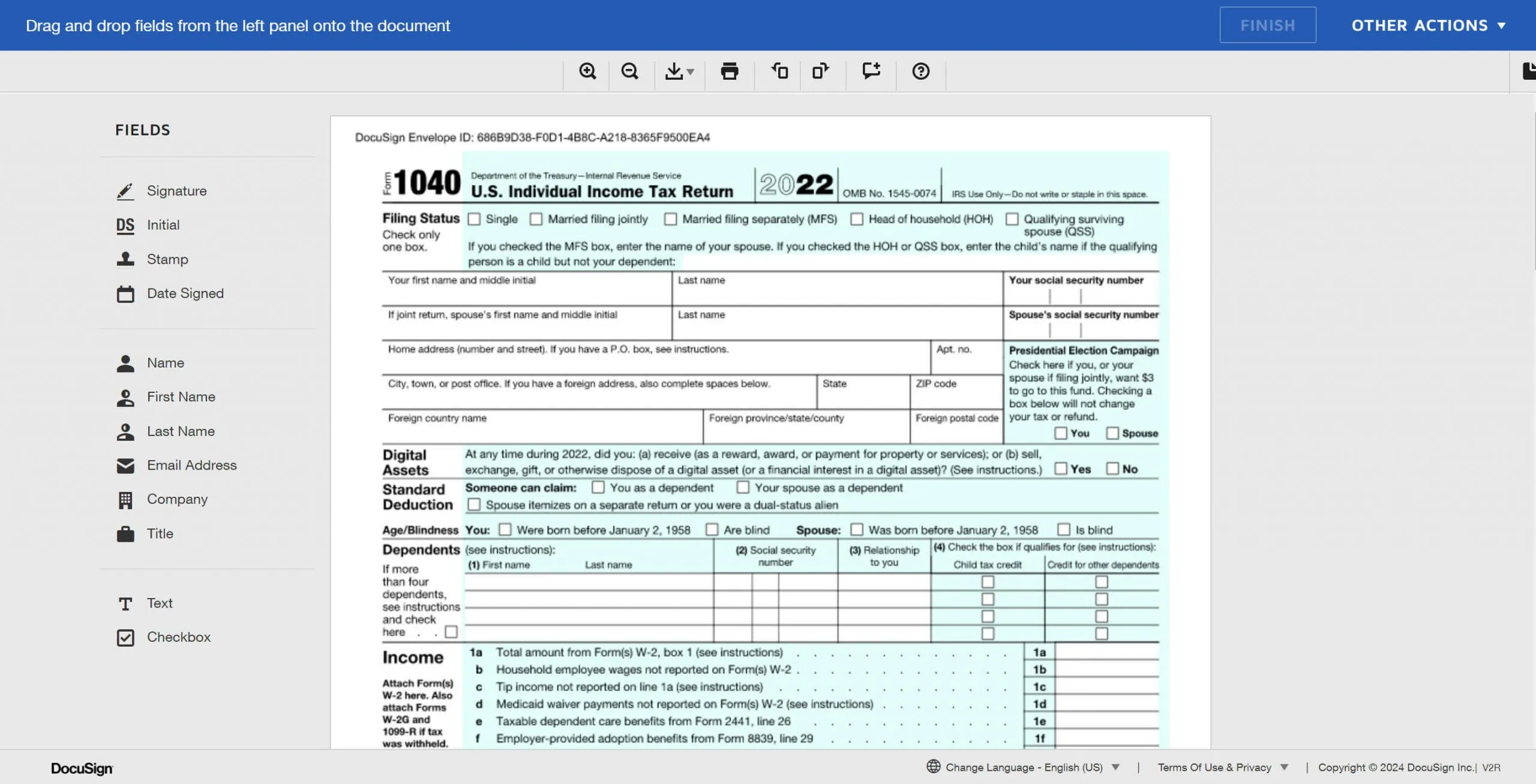 how to sign a contract online docusign