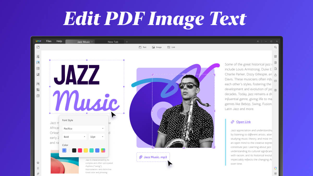 [Easy & Instant] Edit Image Text In PDF | UPDF