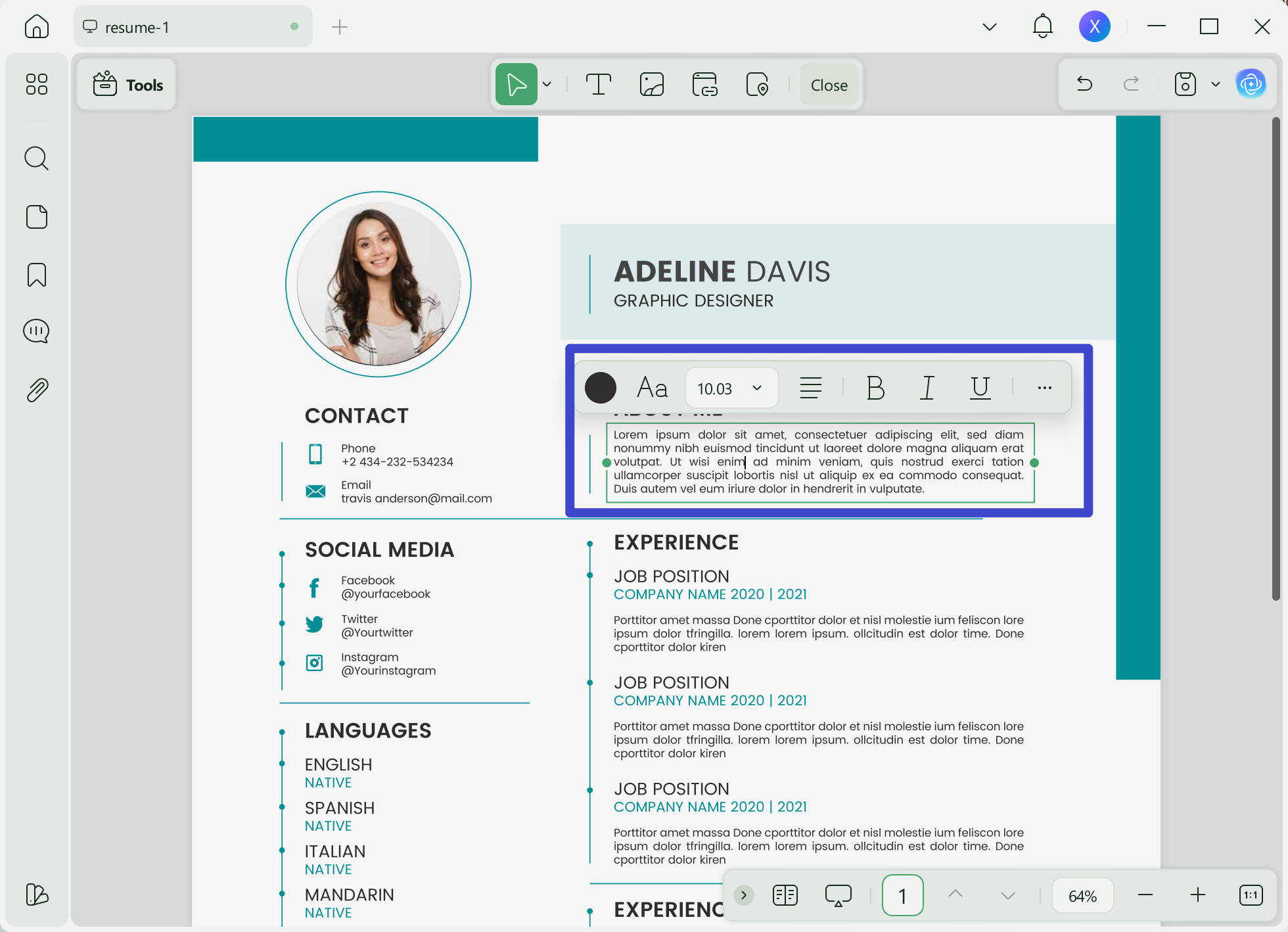 blank resume pdf edit pdf resume windows