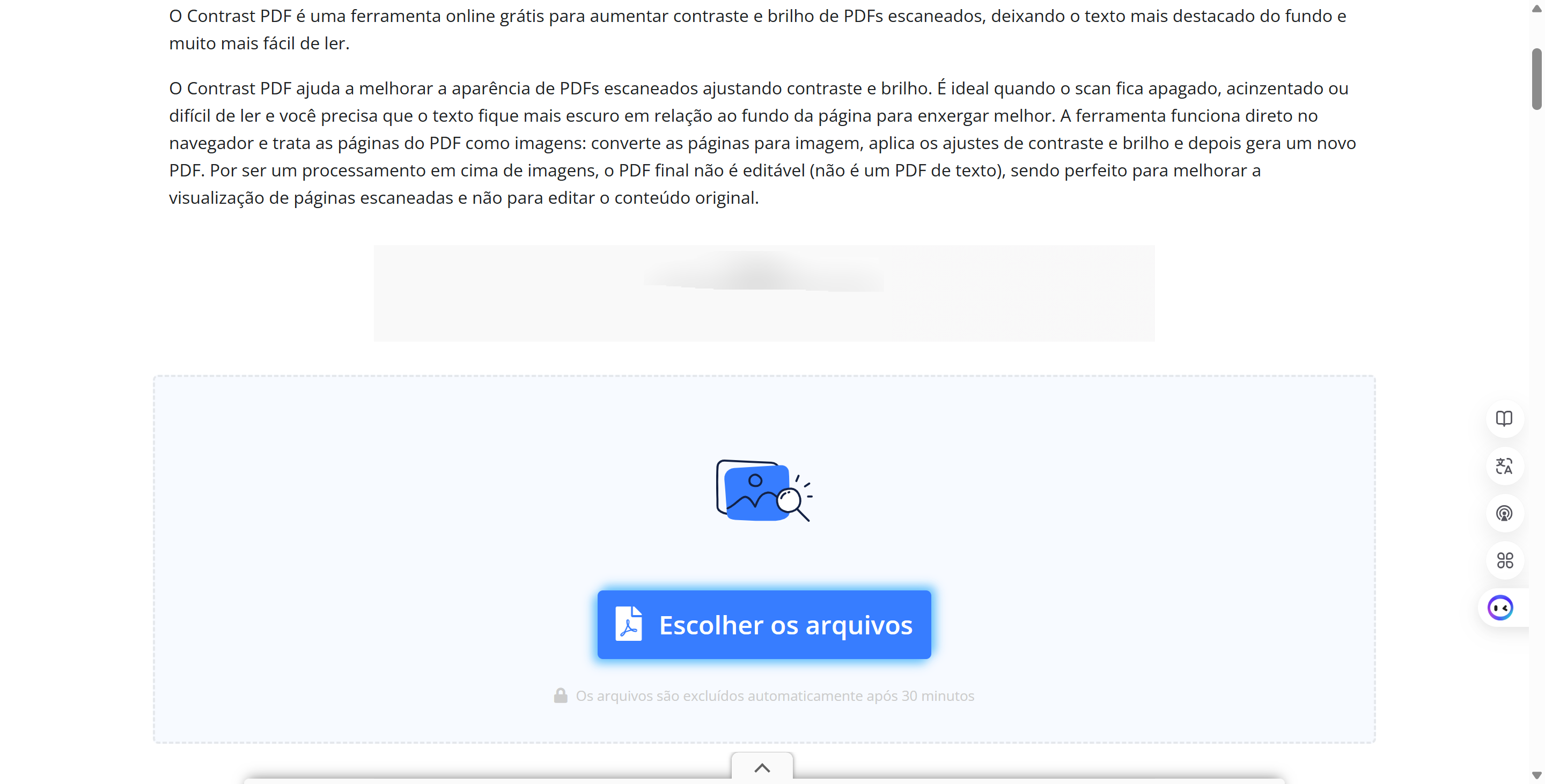 Edite o Contraste do PDF Online com i2PDF