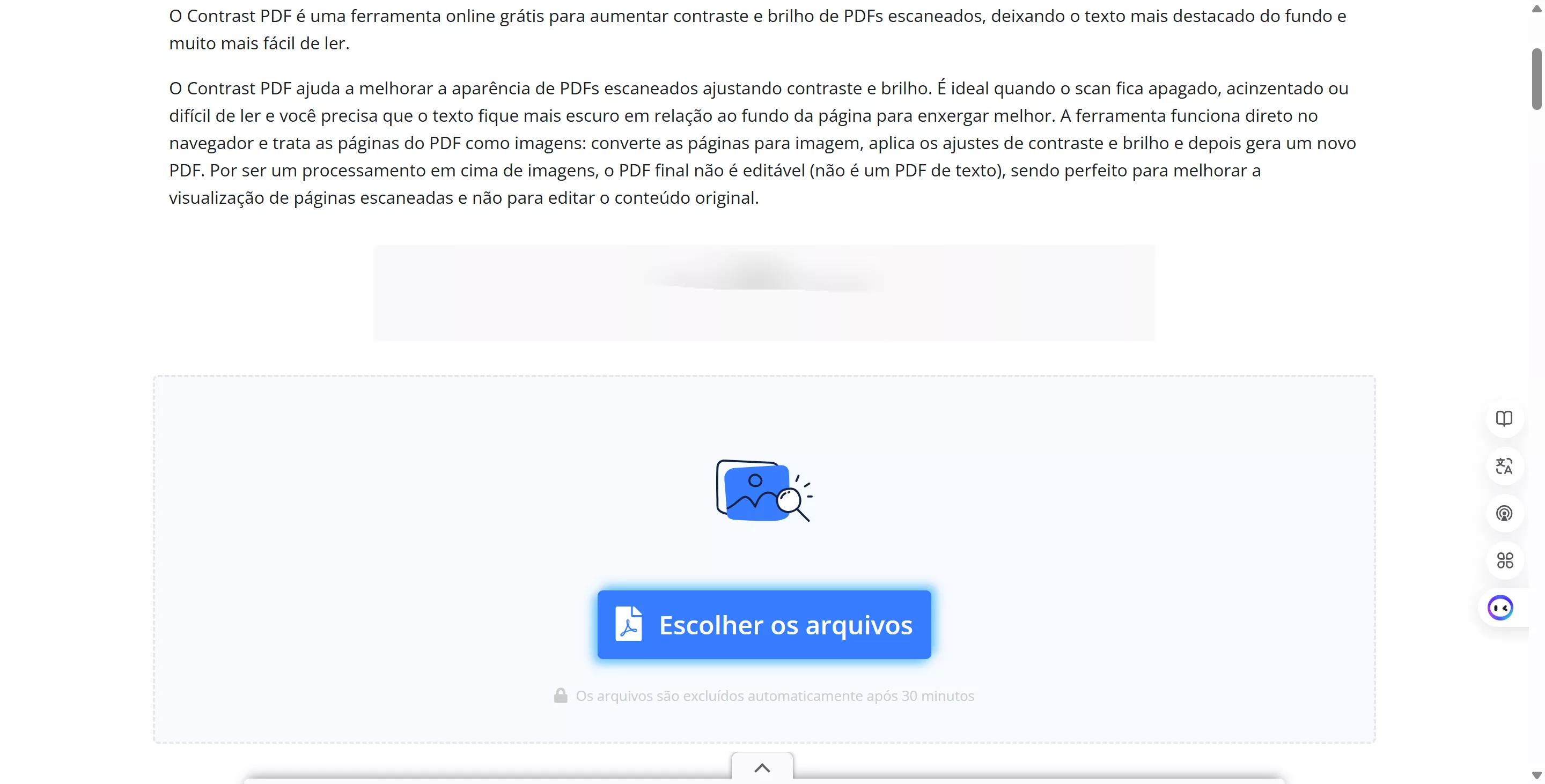 Edite o Contraste do PDF Online com i2PDF