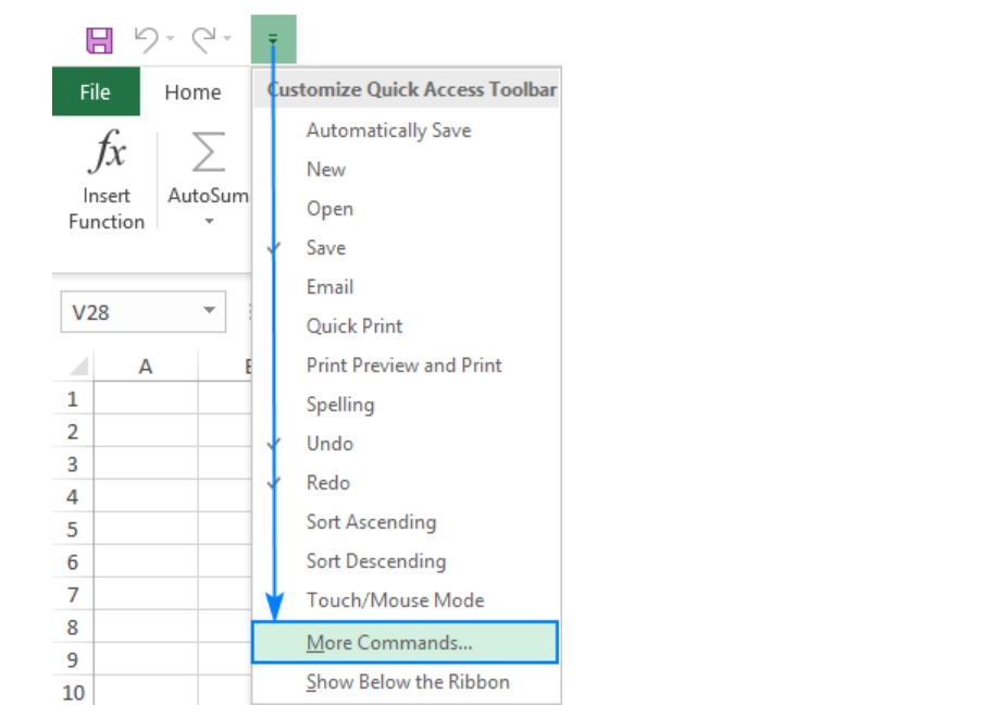 excel tips and tricks data form