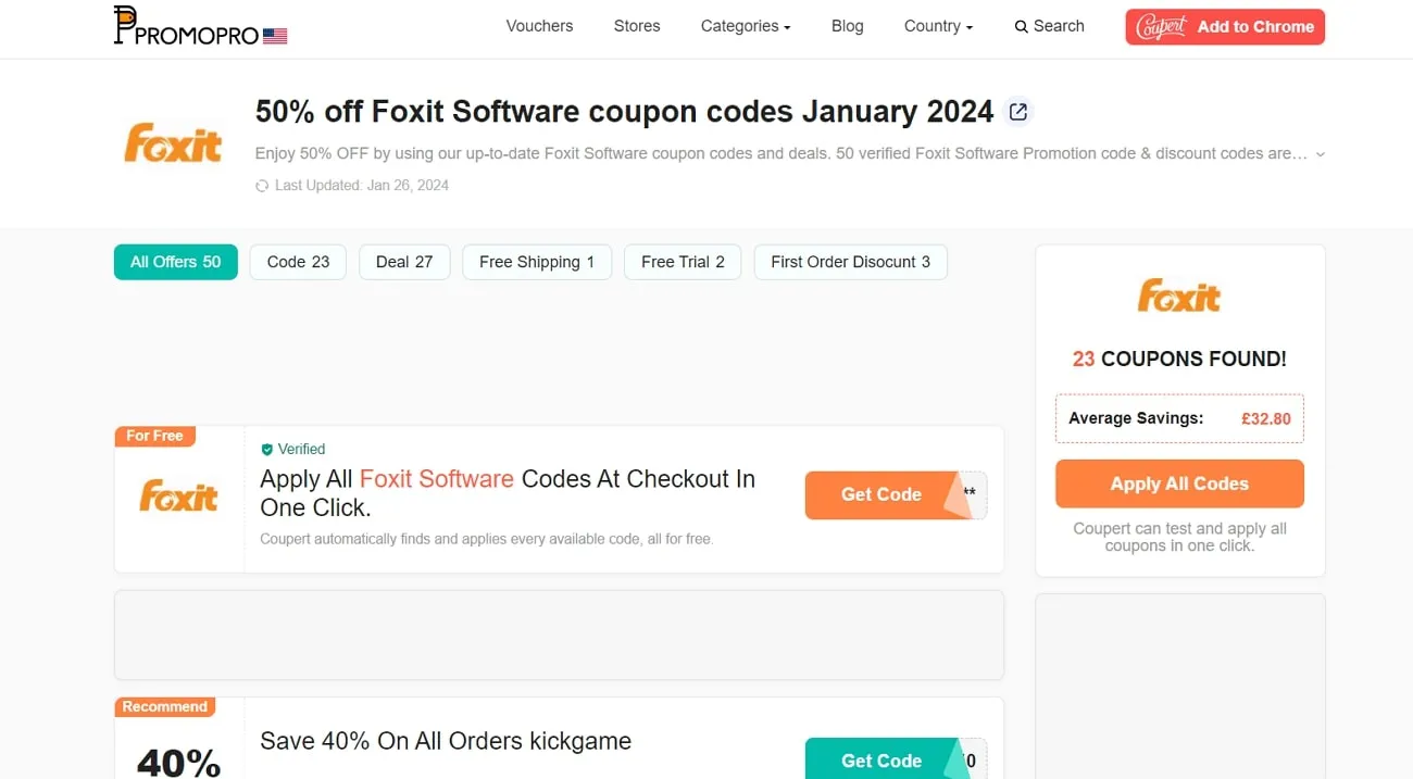 Get 50 Off Foxit Promo Codes From Top 10 Websites UPDF