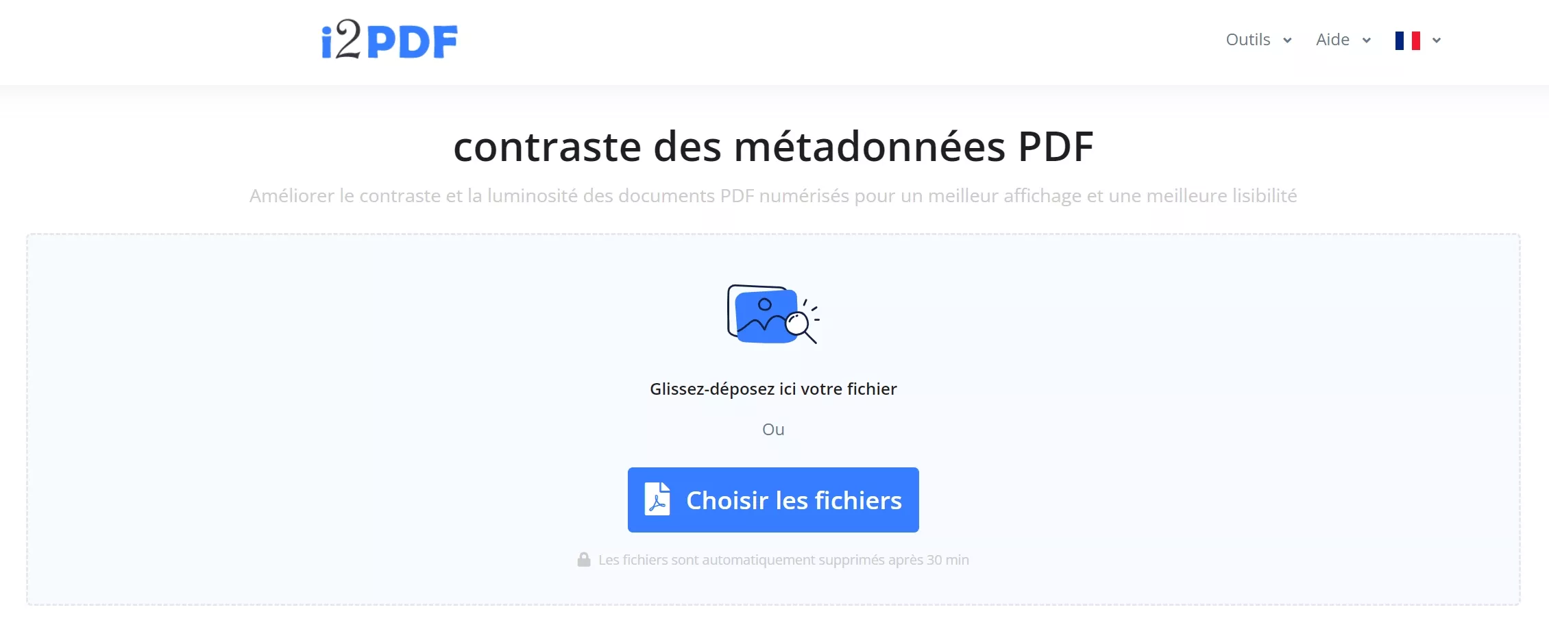 augmenter contraste pdf