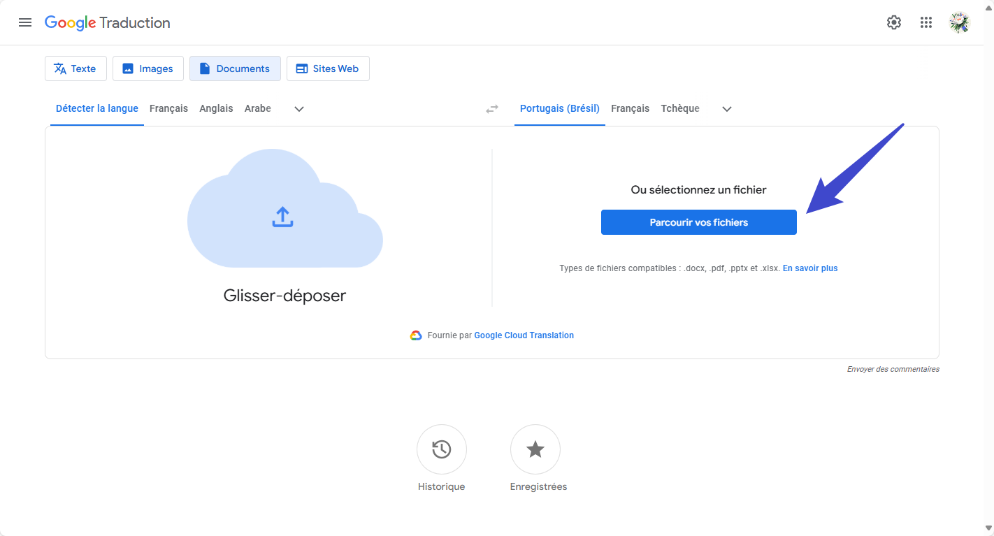 google traduction