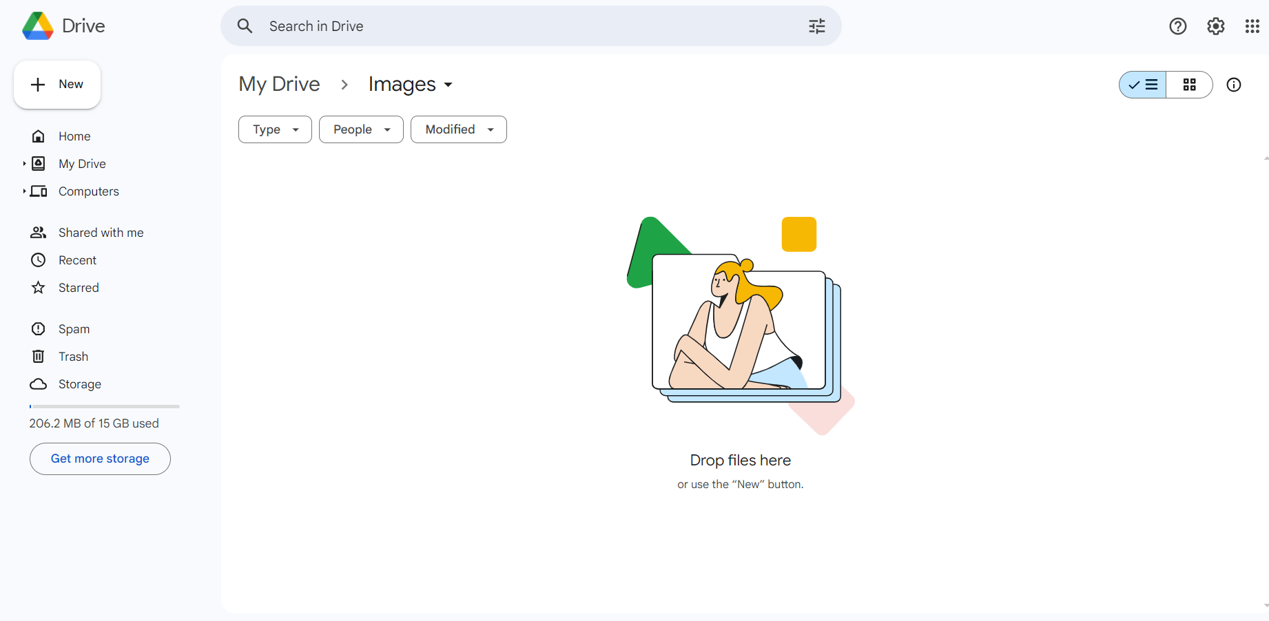 image to html open google drive
