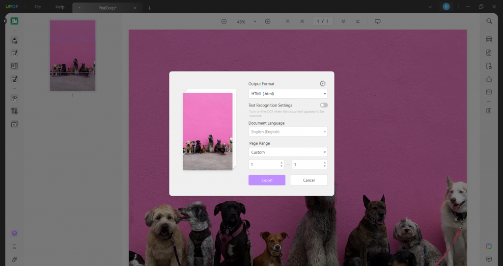 Convert PDF to HTML: Simple Steps for Image to HTML - UPDF