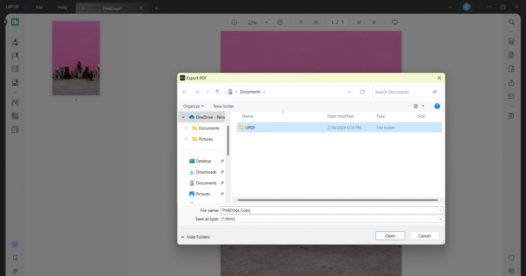 Convert PDF to HTML: Simple Steps for Image to HTML - UPDF