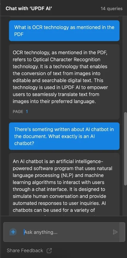 pdf Expert ai pdf Expert ai的互動功能