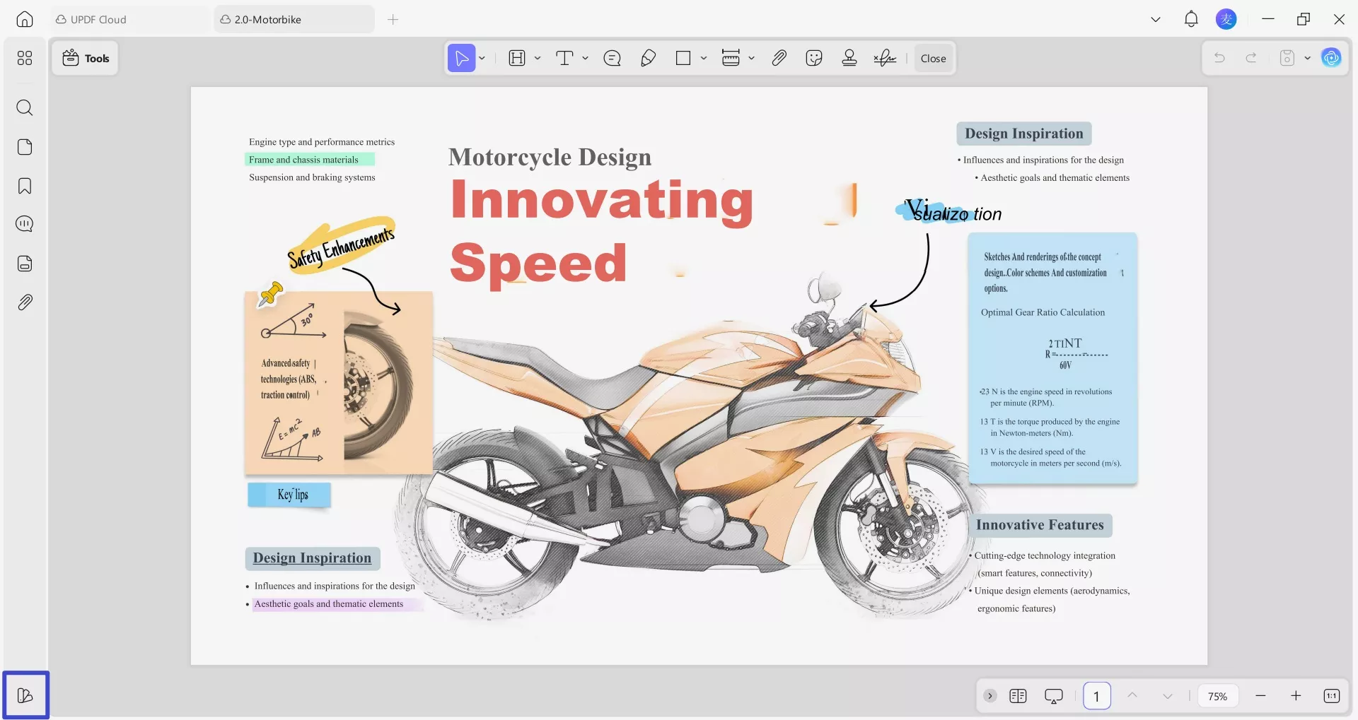 open the PDF with UPDF