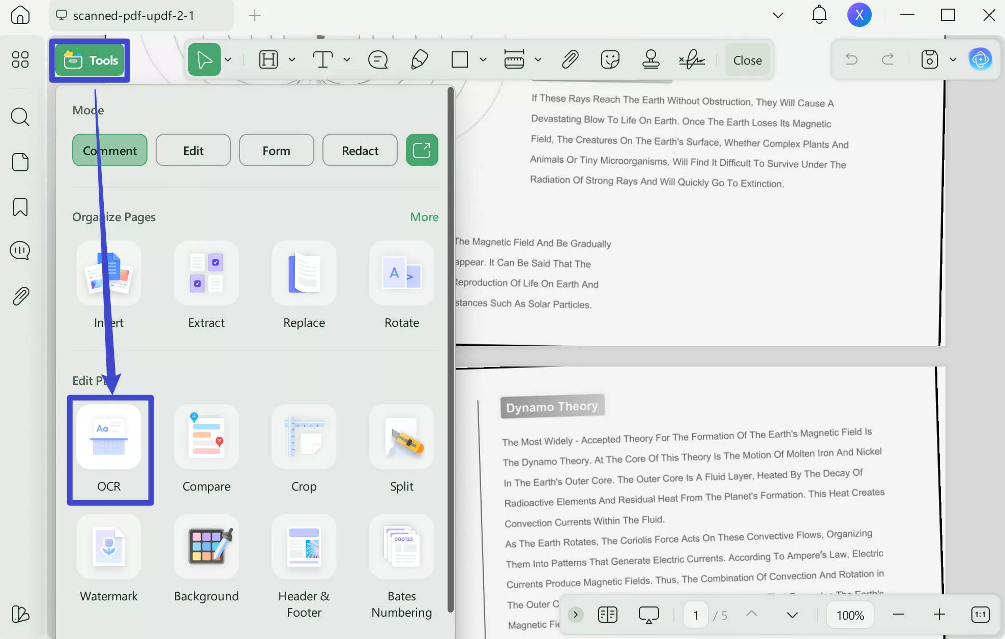 edit pdf image text ocr