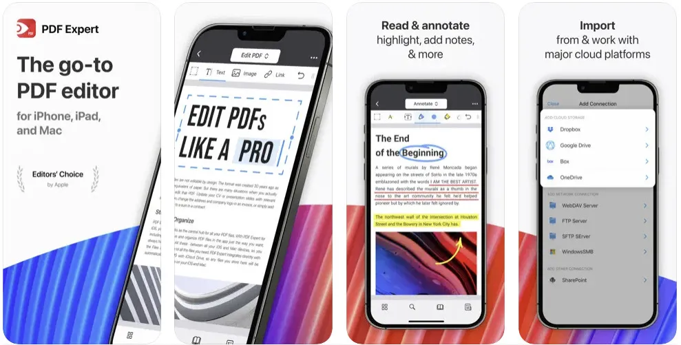 pdf expert iphone pdf converter