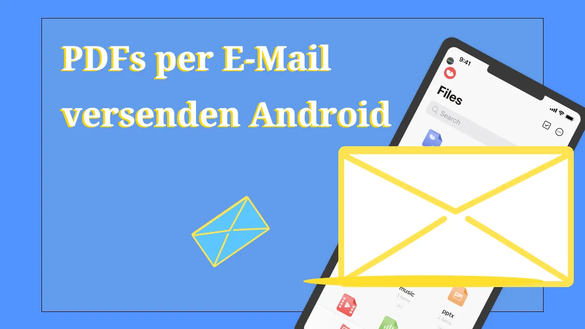 Wie Sie mit einfachen Schritten auf Android PDFs per E-Mail versenden können