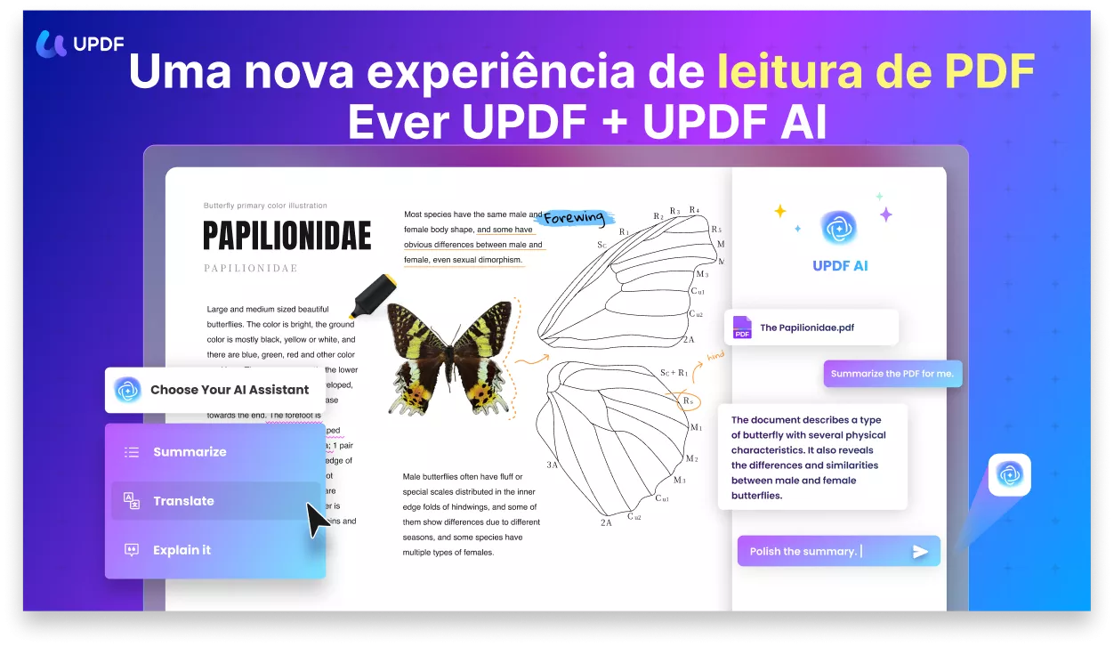 Uma nova experiência de leitura de PDF
