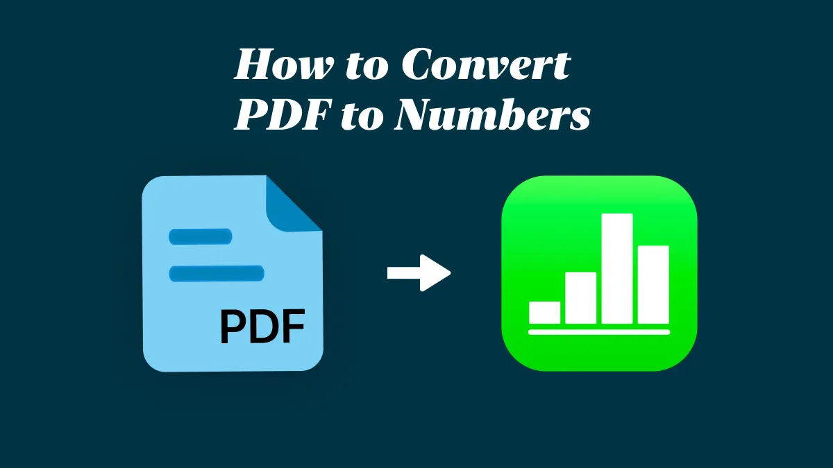 Converting PDFs to Numbers Made Simple: 5 Methods Available
