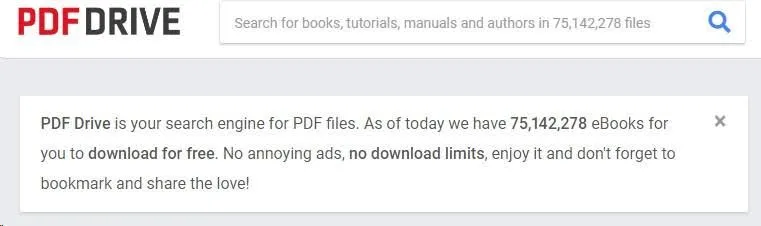 oceanofpdf の代替 PDF ドライブ