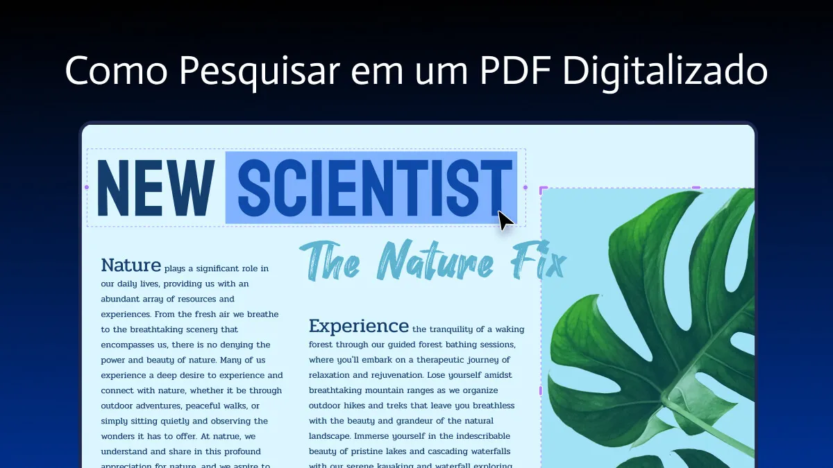 Como Pesquisar em um PDF Digitalizado: Um Guia Rápido e Fácil