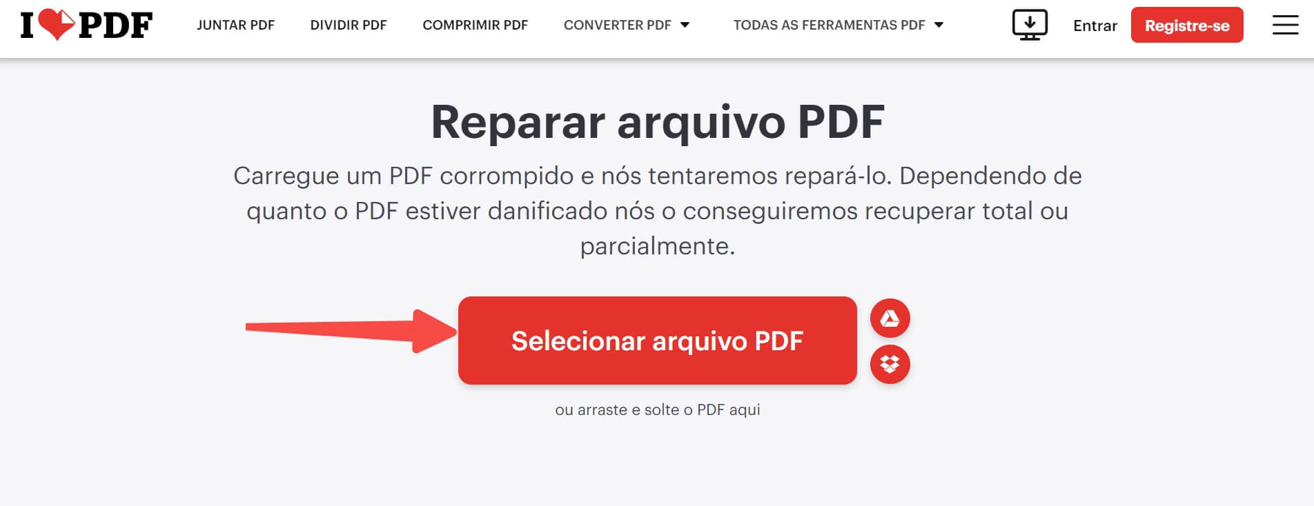Reparar PDF