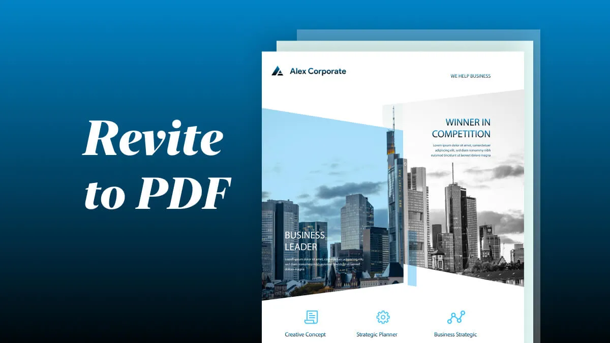 Como exportar/imprimir/converter Revit para PDF: 2 melhores maneiras