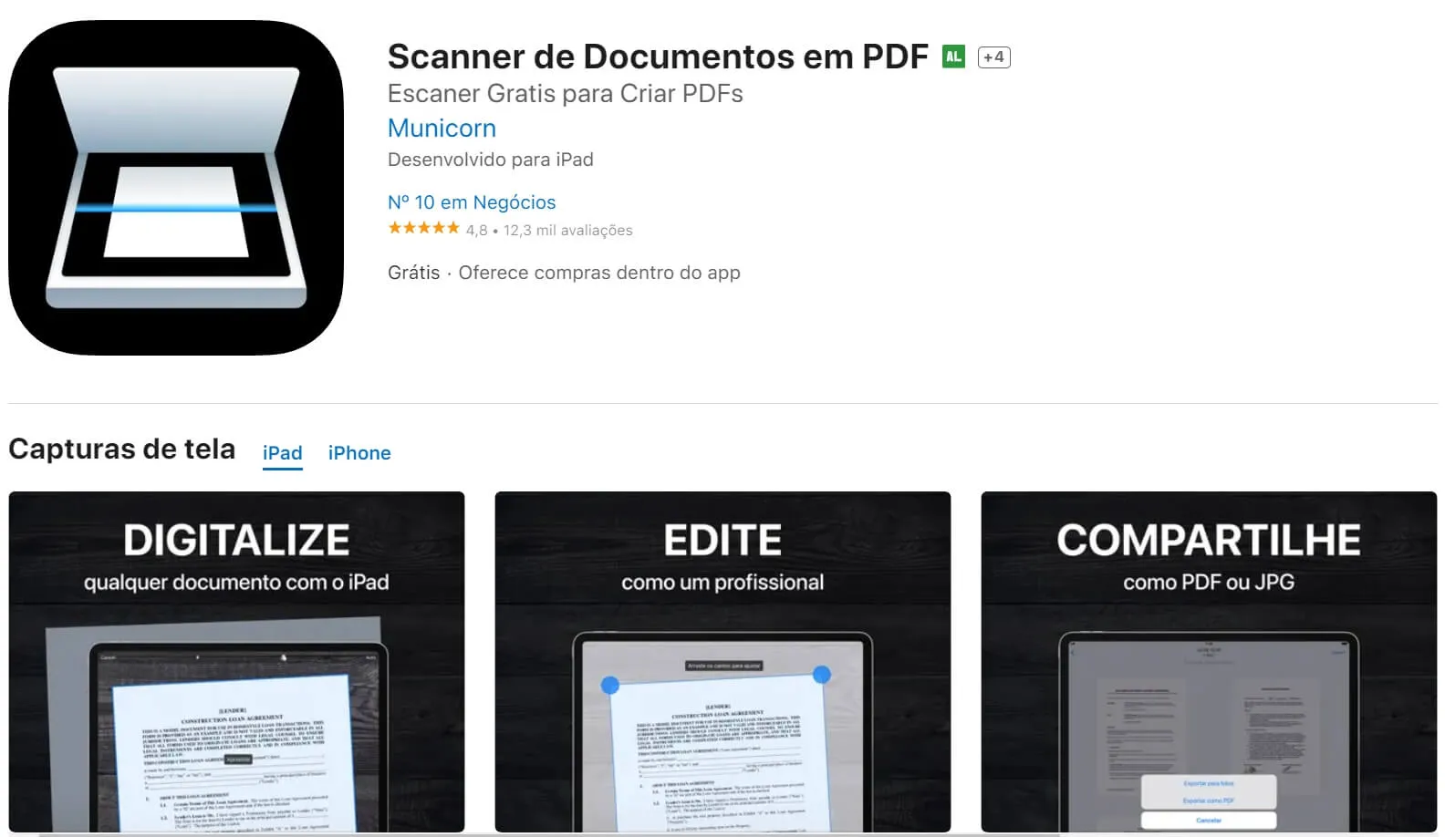 Converter imagens em PDF no seu iPhone
