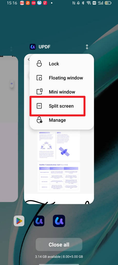 pdf side by side android