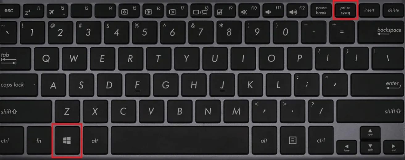 snapshot pdf screenshot windows shortcut key