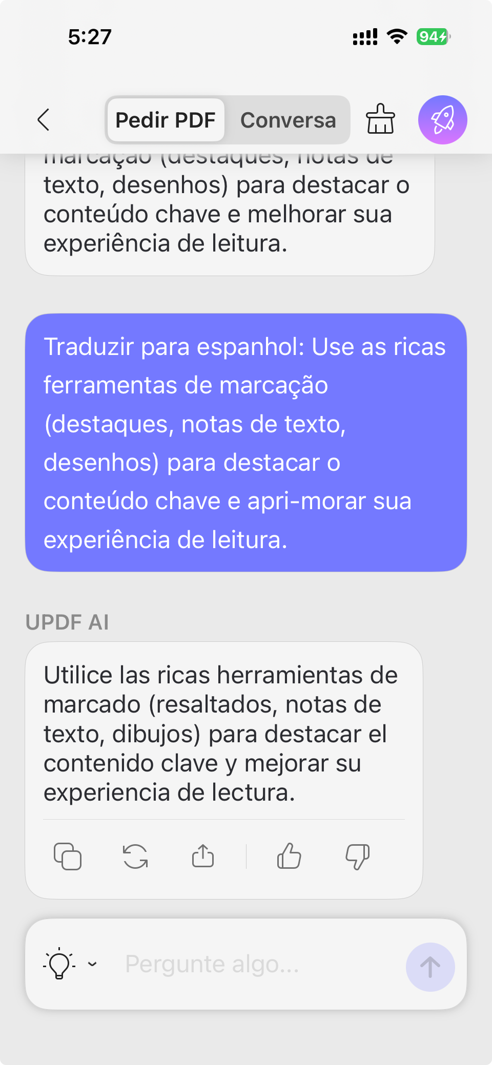 Ferramenta de IA para Conversar com PDF