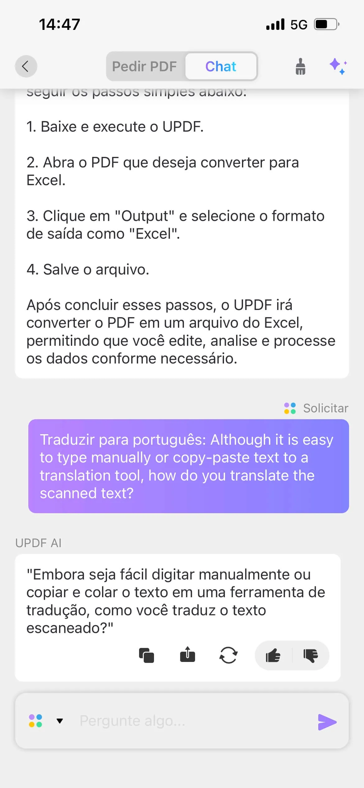 Ferramenta de IA para Conversar com PDF