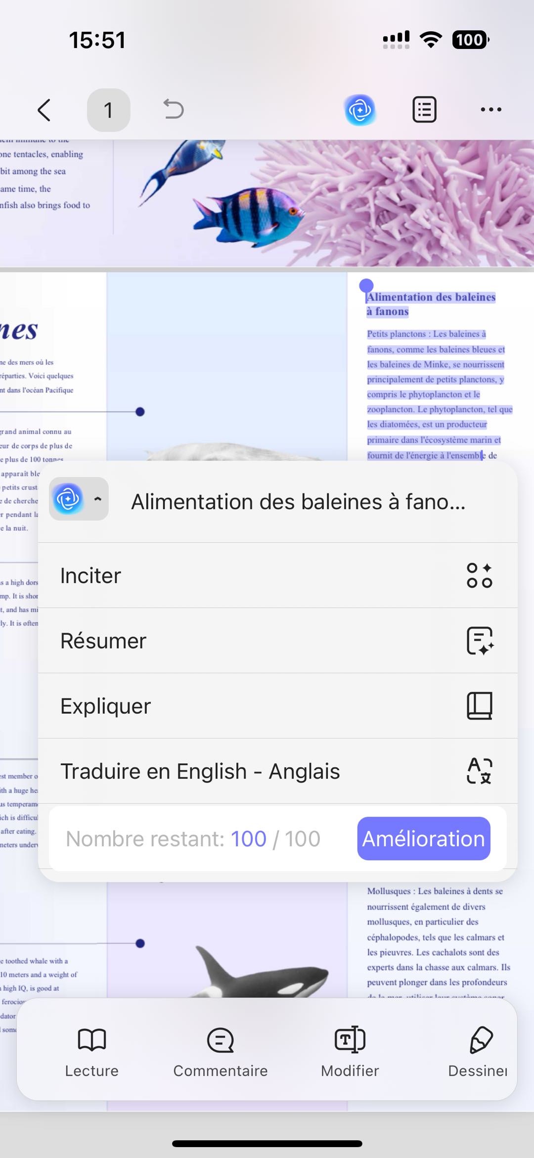 Discuter avec PDF AI sur mobile