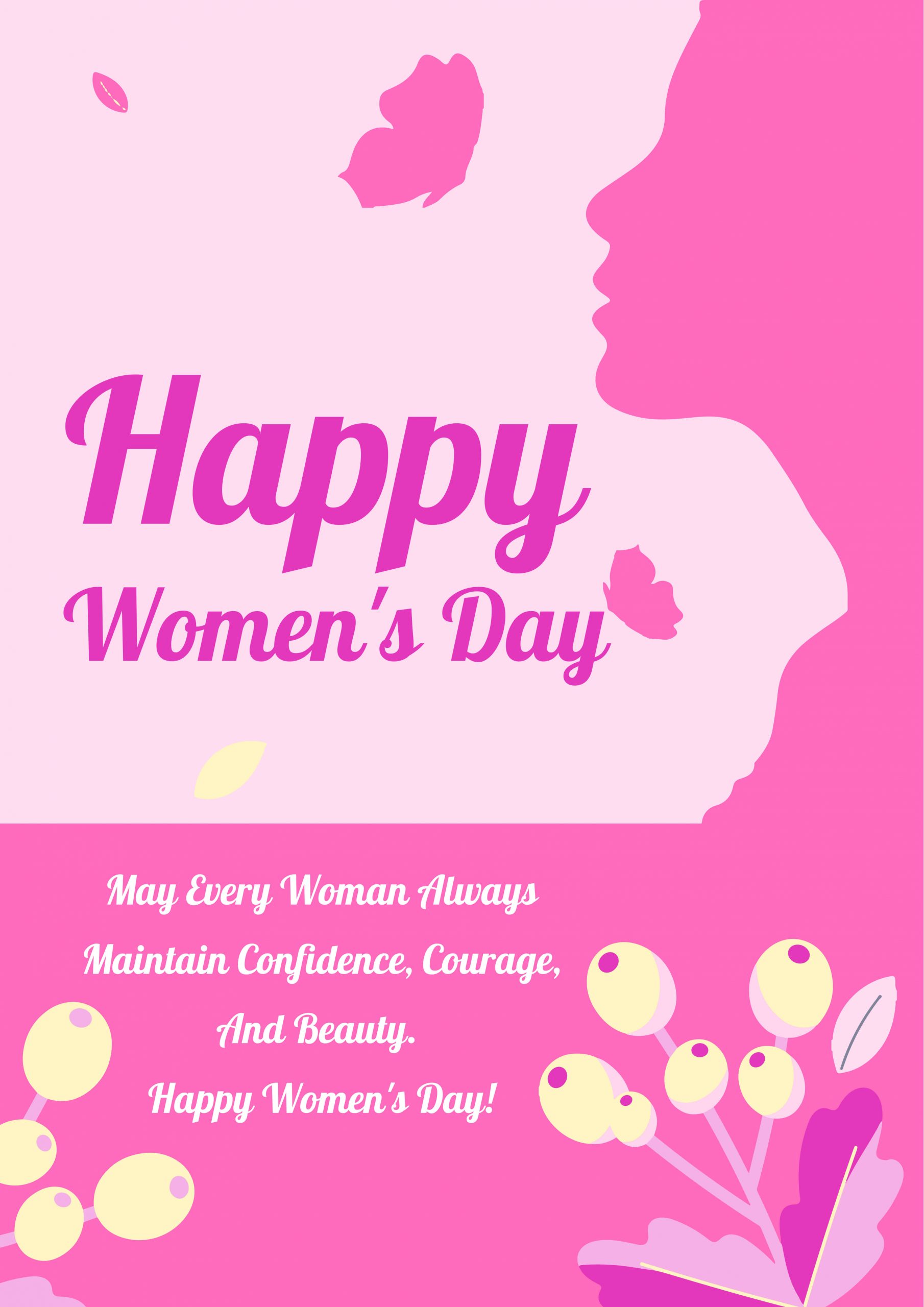 womens day gift idea template