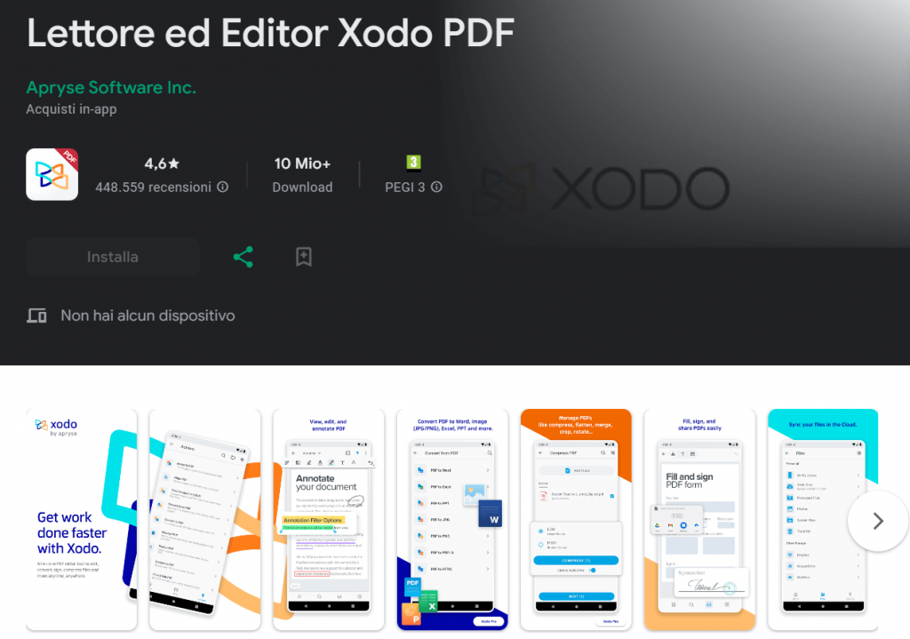 5 migliori app per modificare PDF gratis su Android | UPDF