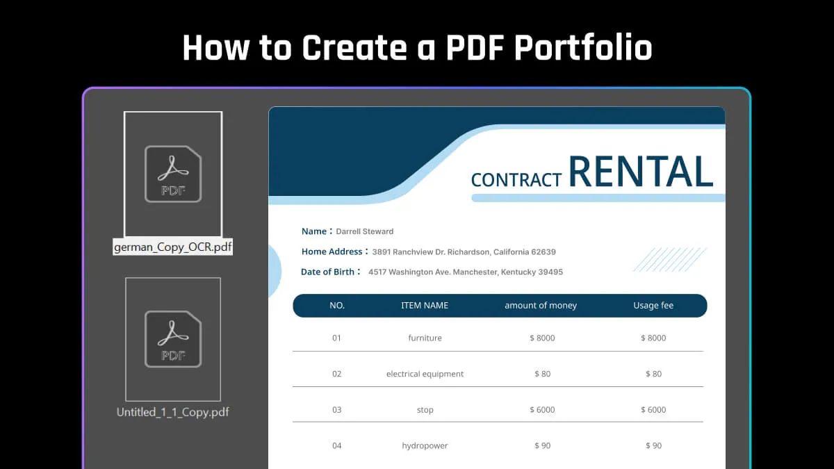 What is a PDF Portfolio and the EASIEST Ways to Create One