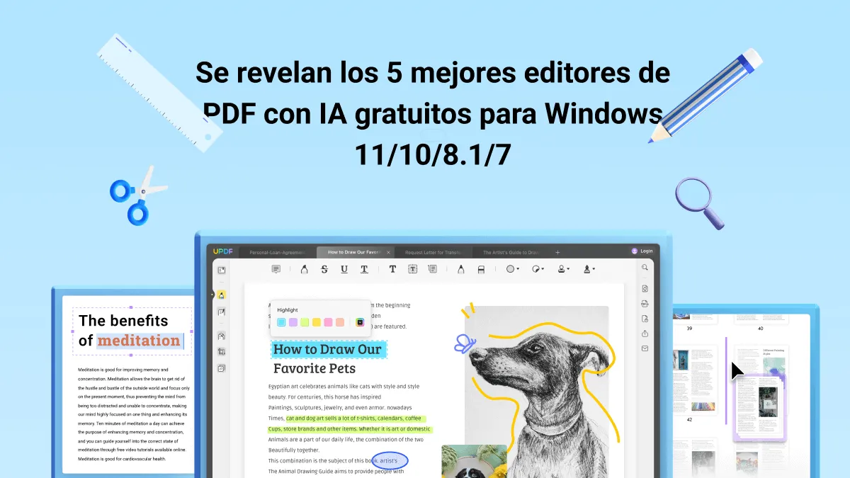 ¡Se revelan los 5 mejores editores de PDF con IA gratuitos para Windows 11/10/8.1/7!