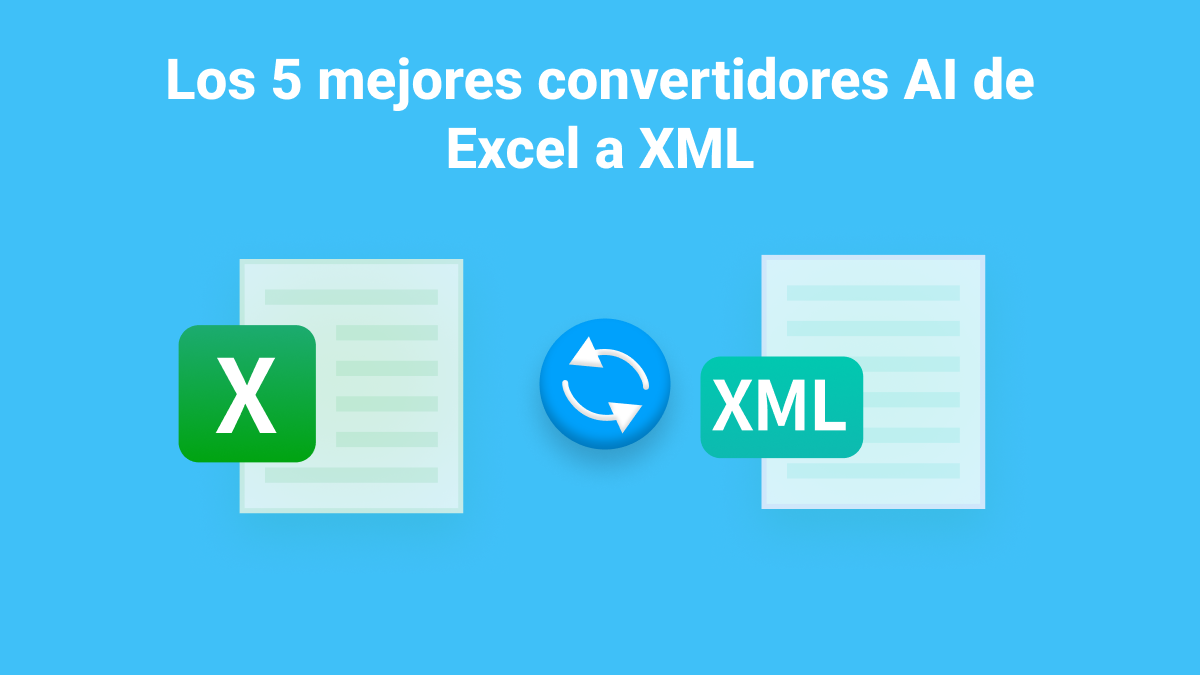 Los 5 Mejores Conversores De Excel A Xml Guía Incluida Updf 4814