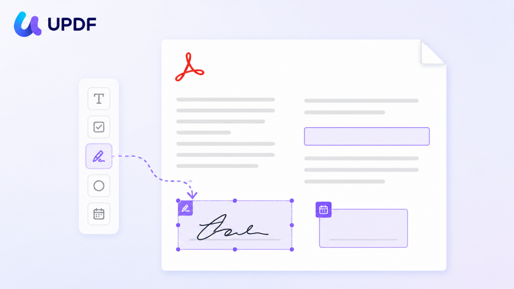 How to Add a Signature Field to a PDF (All Platforms) - UPDF