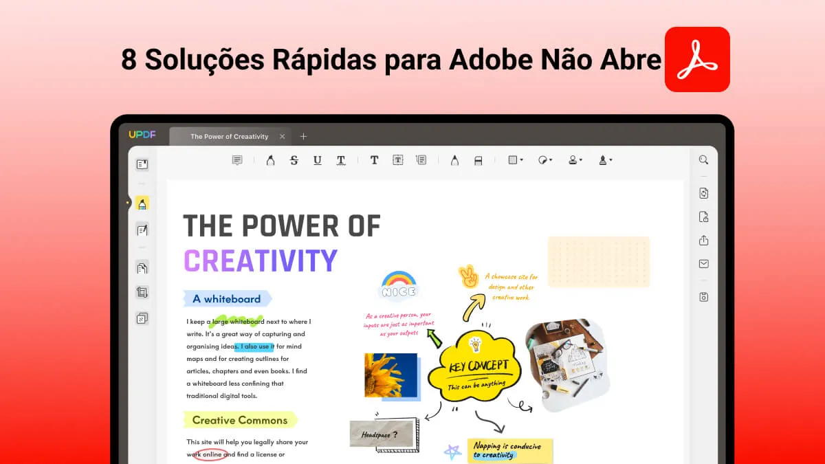 Adobe Não Abre: Os 8 Principais Métodos de Recuperação Eficazes de 2024