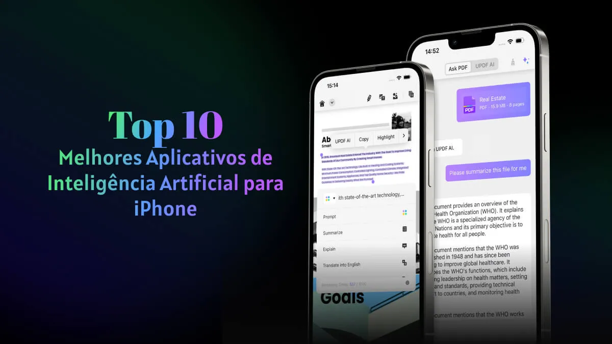 Top 10 Melhores Aplicativos de Inteligência Artificial para iPhone e iPad para Aprimorar Sua Vida