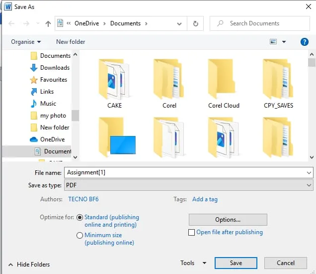 Creare segnalibri automatici nei PDF gratis con Microsoft Word